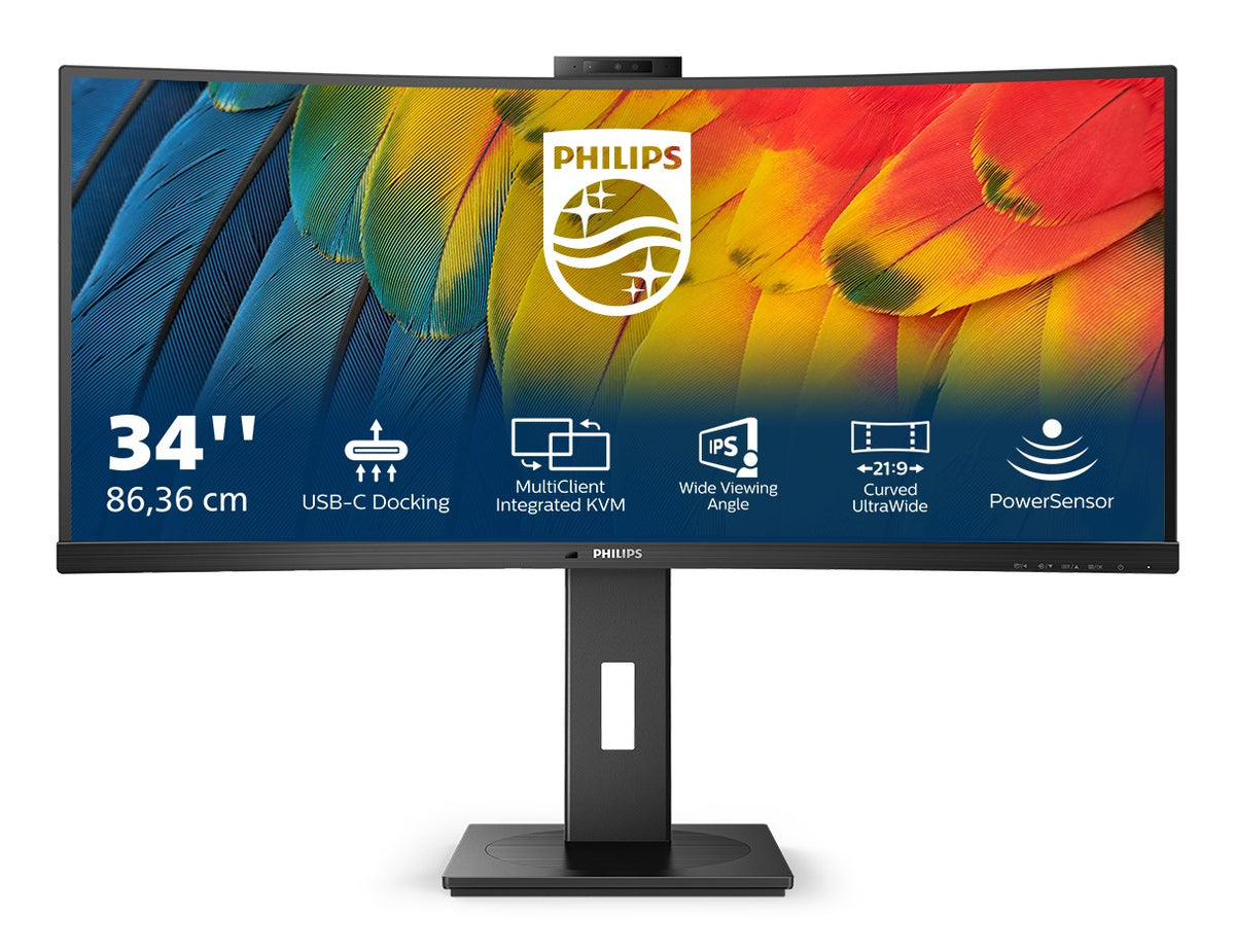 Philips 5000 series 34B1U5600CH/00 LED display 86.4 cm (34 ) 3440 x 1440 pixels Wide Quad HD LCD Black