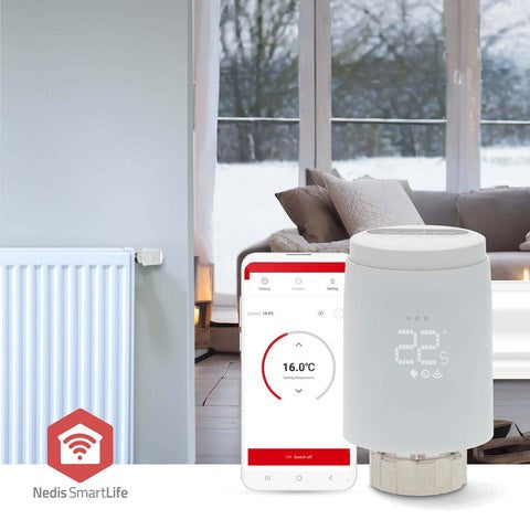 Nedis SmartLife ZigBee Radiator Thermostat - Energy Efficient Control