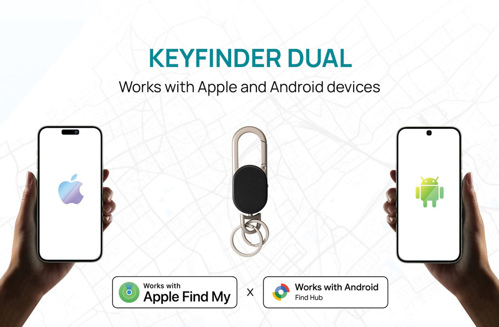 XD Connects Keyfinder Dual Key Tracker – Apple & Android Find (P301.1601)