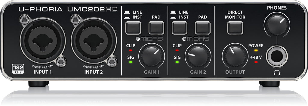 Behringer UMC202HD Recording Audio Interface