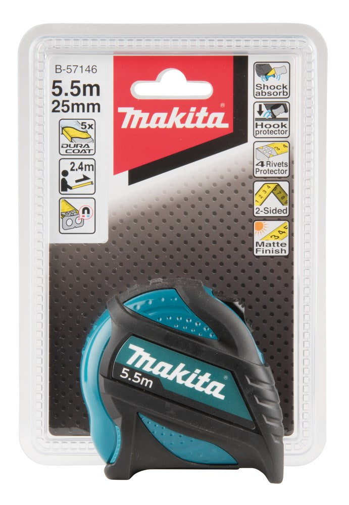 Makita Tape Measure 10 m 7.5 mm/25 mm B-57174