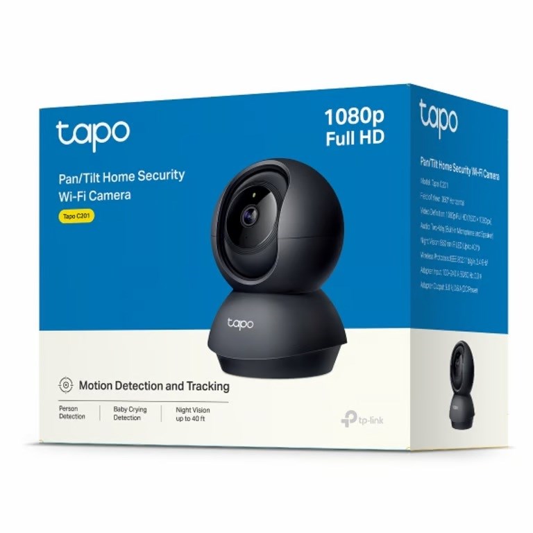 TP-LINK IP CCTV Camera 1080p Wi-Fi 484 g 190x114x169mm Tapo C201