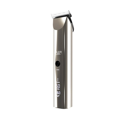 Adler Hair Clipper Silver 60W 5 Speeds Rechargeable AD 2834