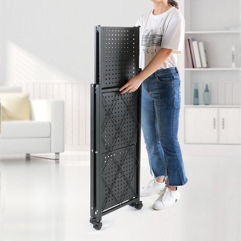 Topeshop FS004 Foldable Kitchen Storage Shelving Unit - Model: FS004