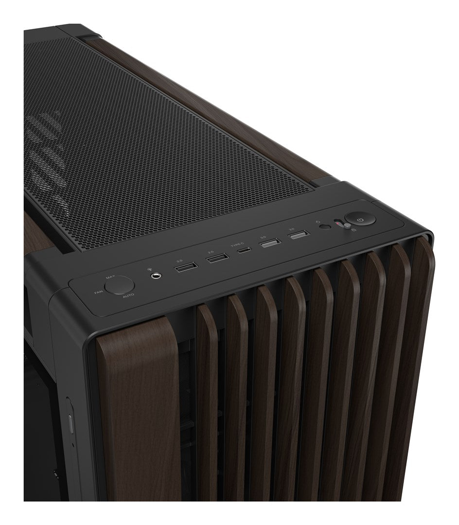 ASUS ProArt PA602 Walnut Wood TG PC Case 90DC00J0-B09030