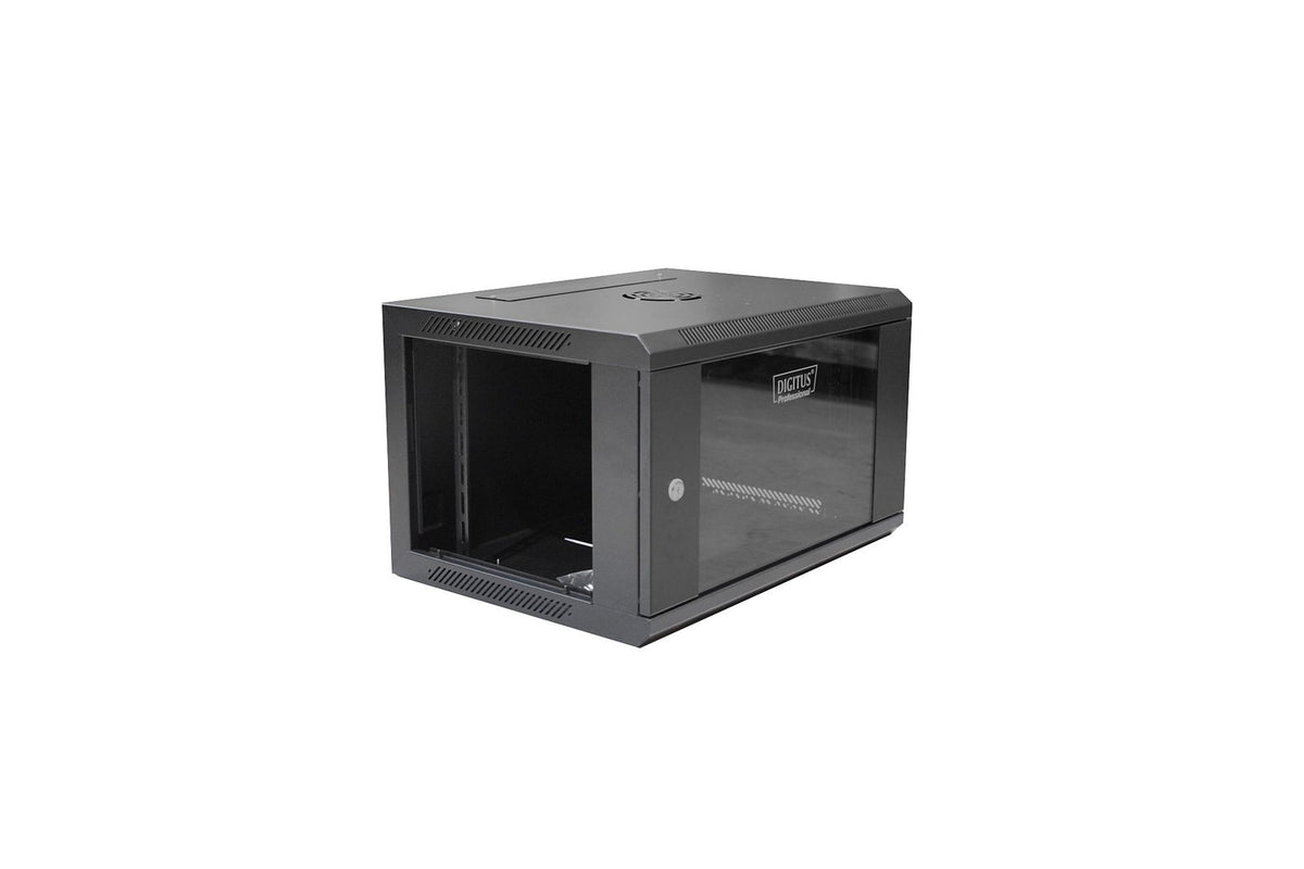 Digitus DN-W19 06U/450/B Rack Cabinet 6U Wall Mounted Black