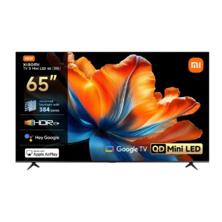 Xiaomi Smart TV 65" 4K Ultra HD QD-Mini LED 3840x2160 Google Assistant ELA6594EU