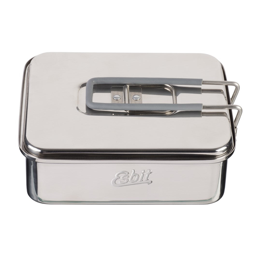 Camping Pot Esbit Stainless Steel 1.2 L - Large Cooking Pot