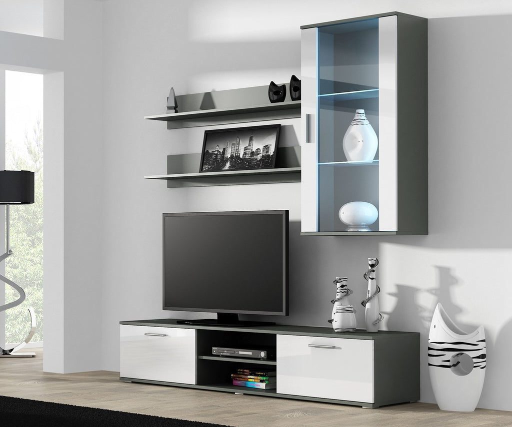 Cama Set of Two Shelves 125 cm SOHO Grey Matte