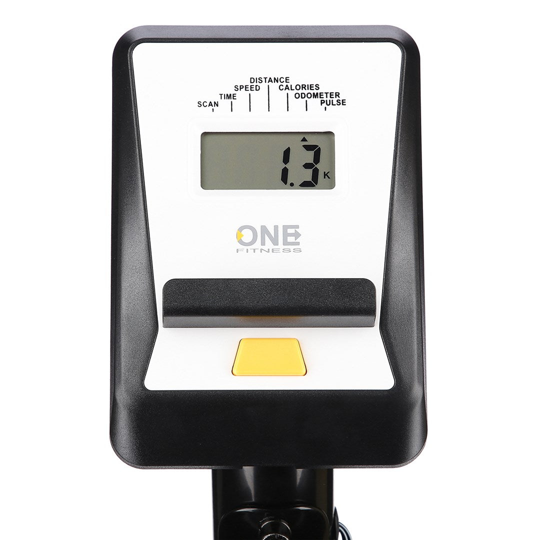 One Fitness RM8740 White magnetic bike