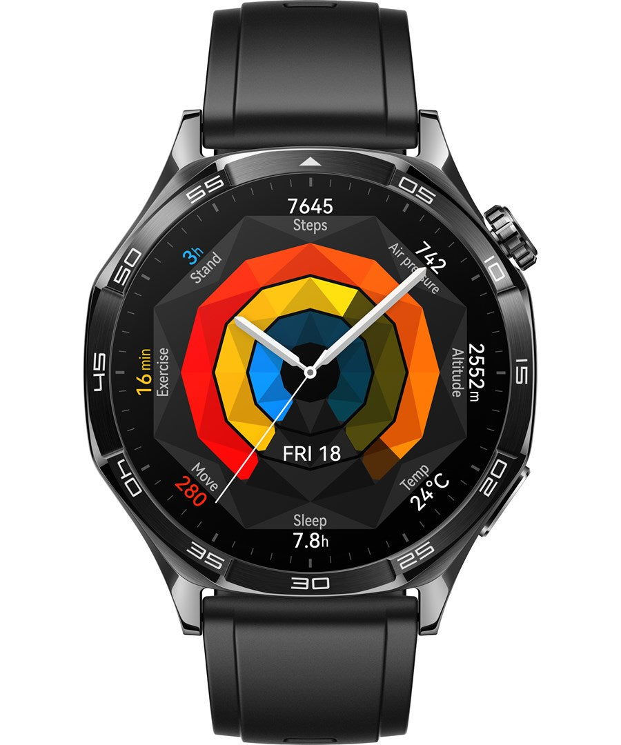 Huawei Watch GT 5 46 mm Stainless Steel Smartwatch Black 55020DKM