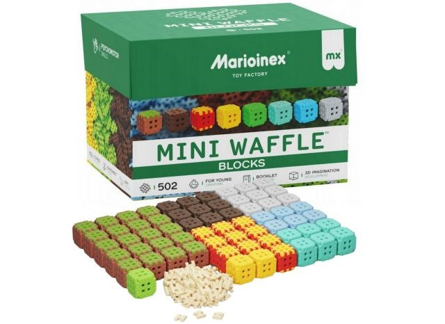 Marioinex Mini Waffle building blocks  502 pieces