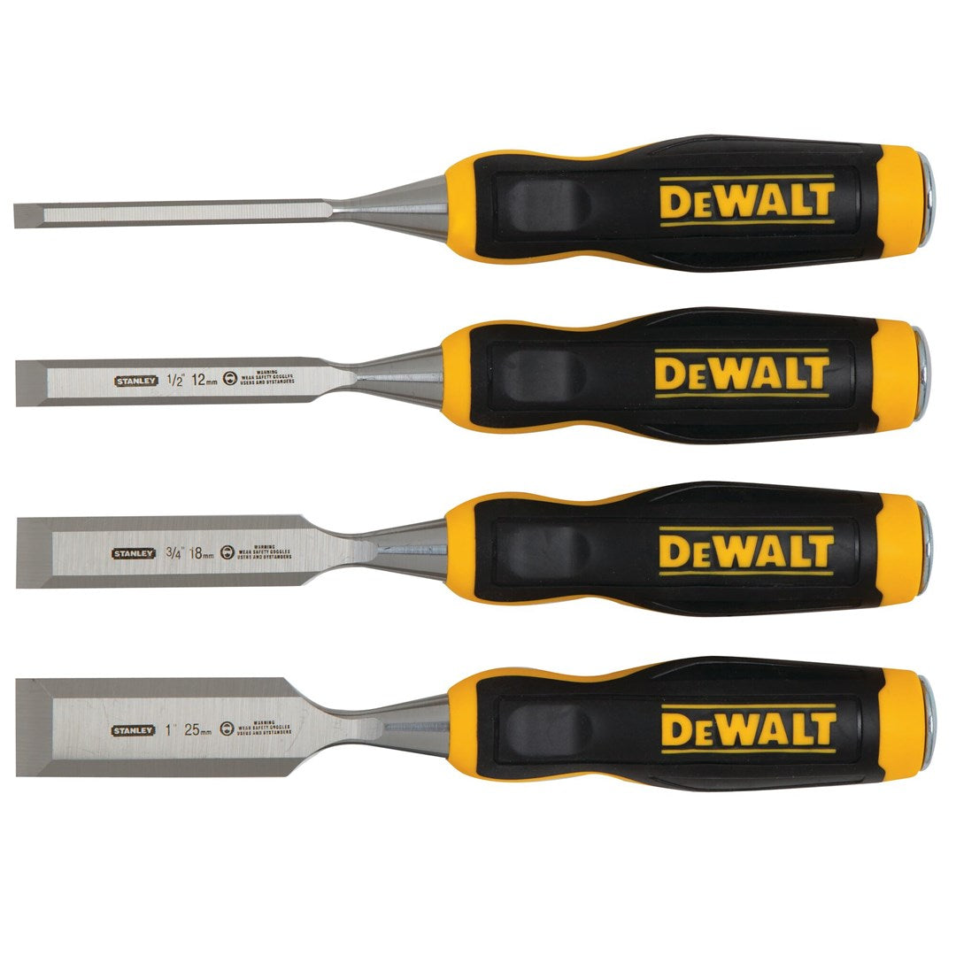 DeWalt Woodworking Chisels Set 649 g 30x190mm 4 pcs Model BD-DWHT0-16063