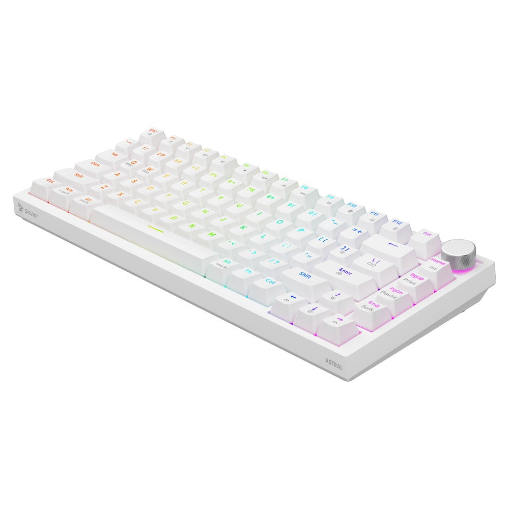 Savio ASTRAL White OUTEMU White Jade RGB Magnetic Keyboard
