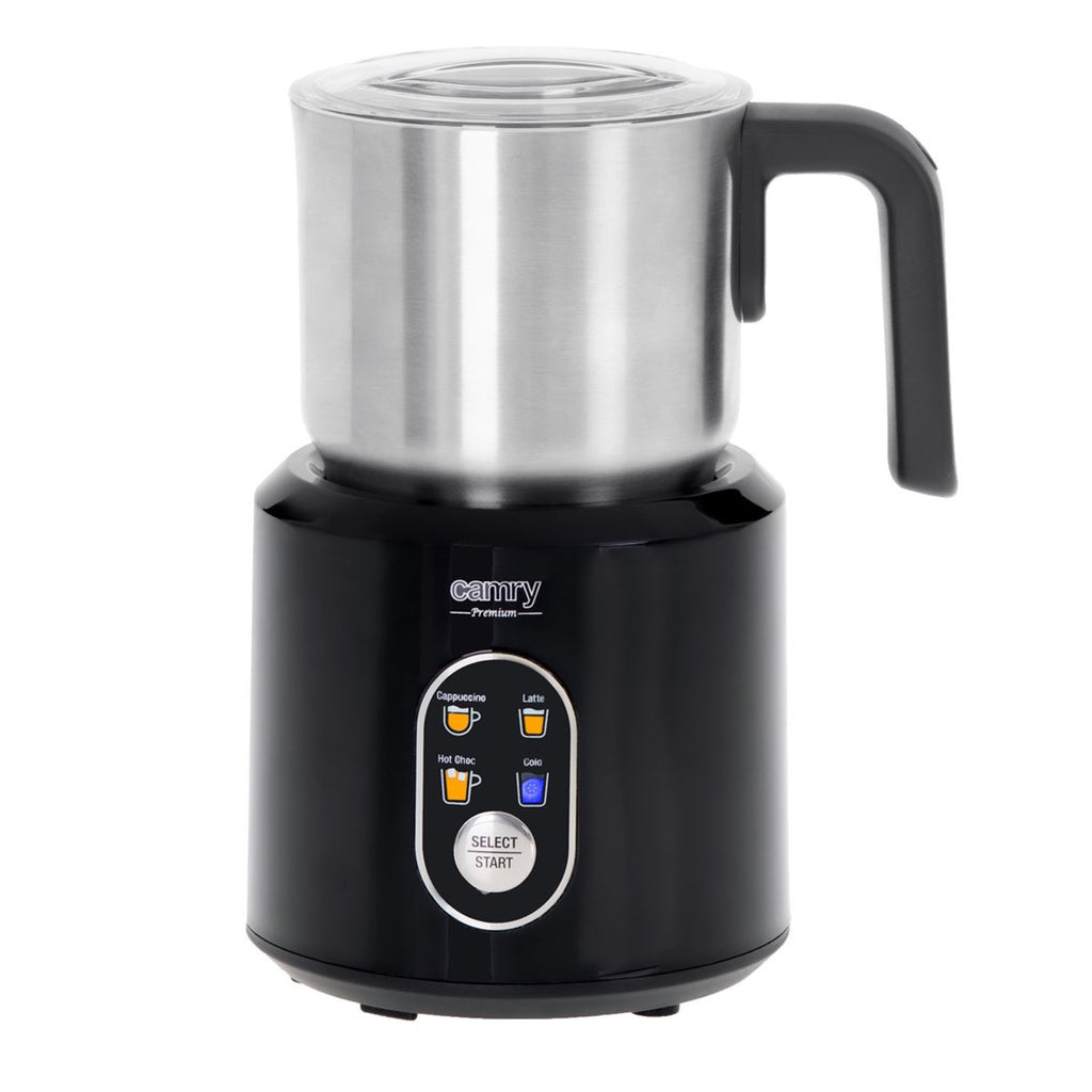 CAMRY CR 4498 Automatic Milk Frother in Black and Silver