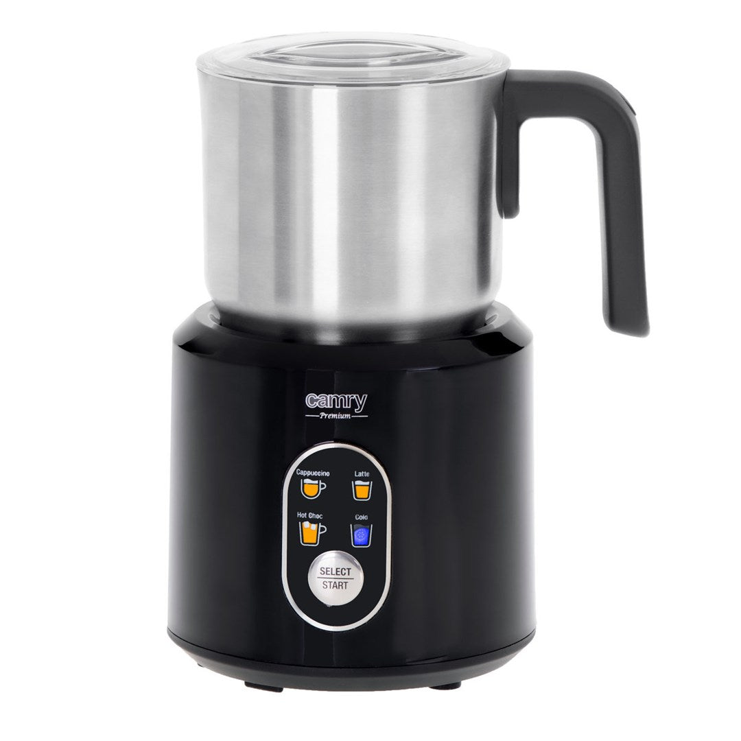 CAMRY CR 4498 Automatic Milk Frother in Black and Silver