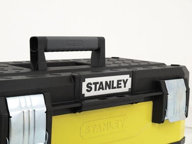 Stanley by Black & Decker 1-95-612 Werkzeugkasten unbestückt black, Gelb