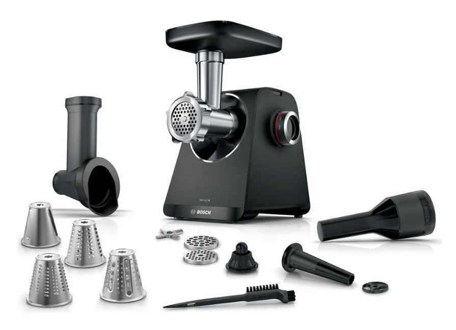 Bosch Serie 4 MFWS440B mincer 1900 W Black  Silver