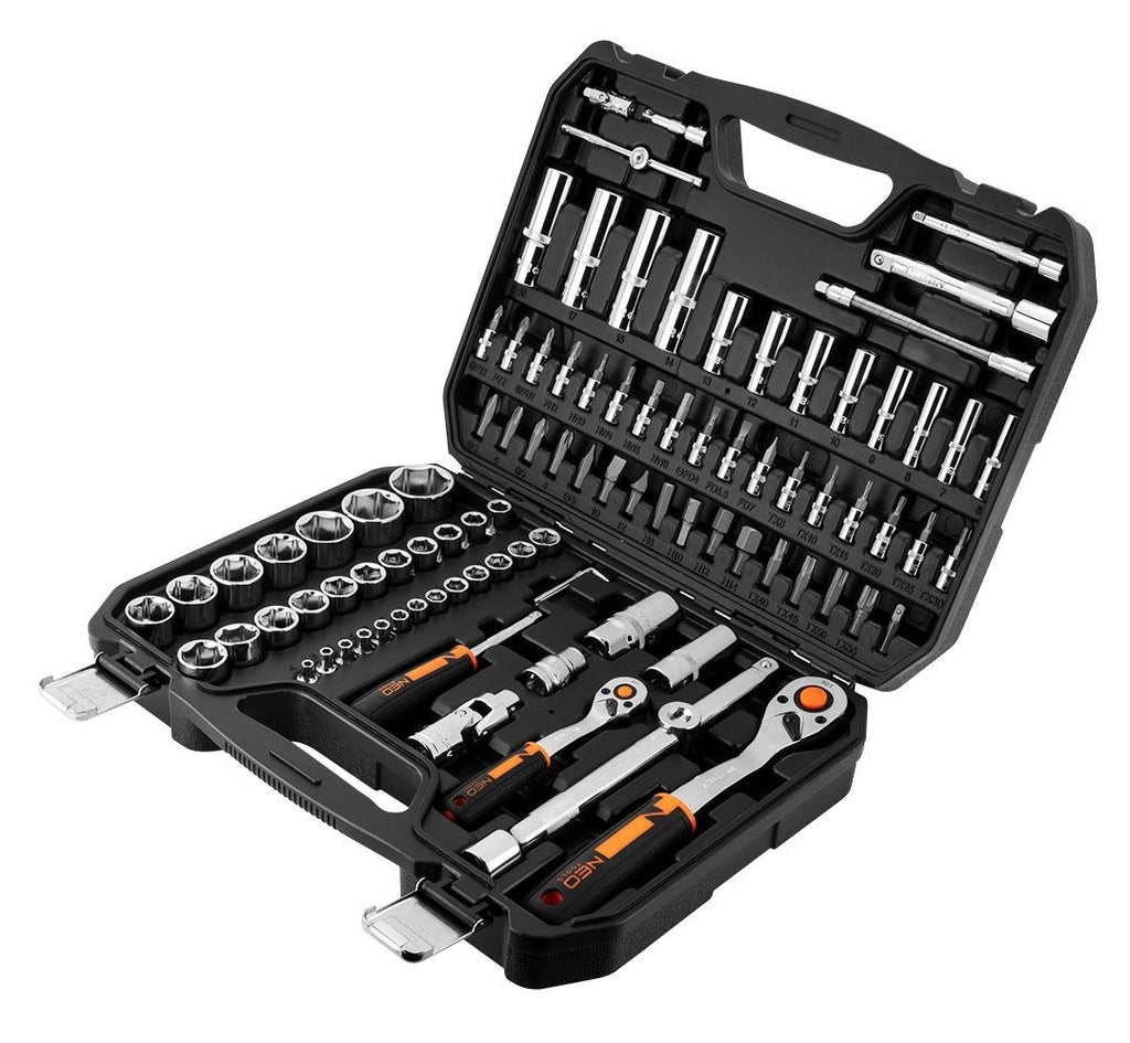 NEO Tools 10-062 Socket Set 94 Pieces