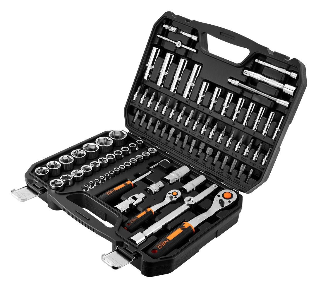 NEO Tools 10-062 Socket Set 94 Pieces