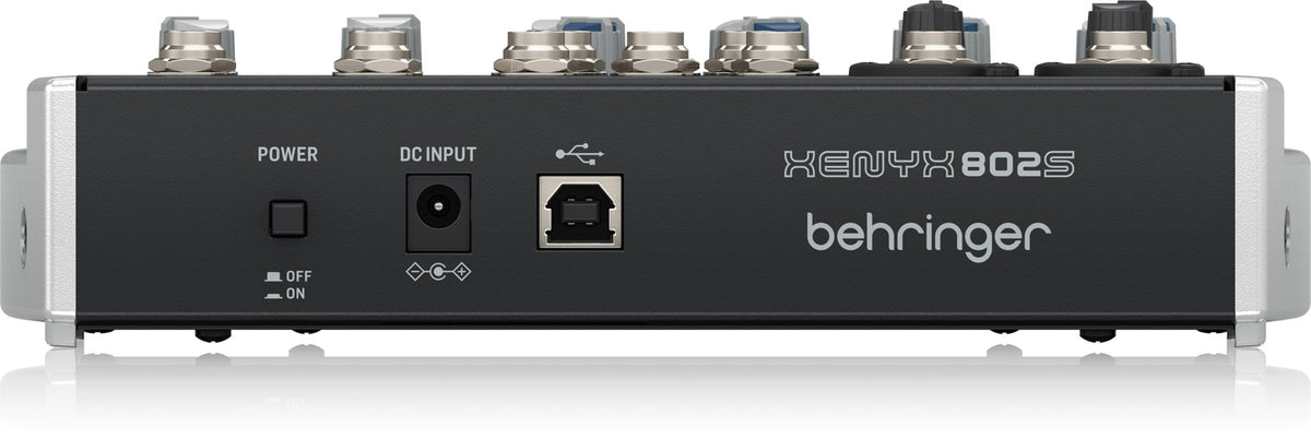 Behringer Xenyx 802S Mixer 2 Channels Black Silver