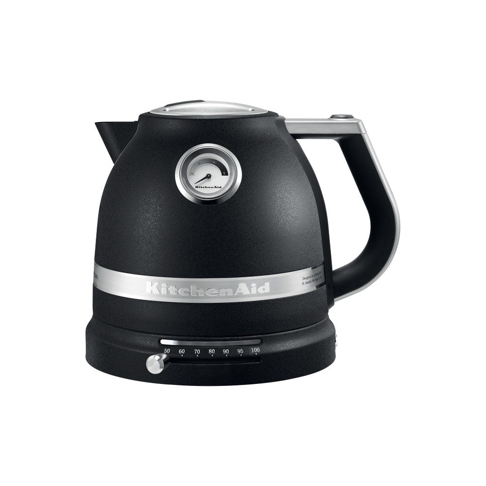 KitchenAid Cordless Kettle 1.5 L 2400 W Cast Iron Black 5KEK1522EBK