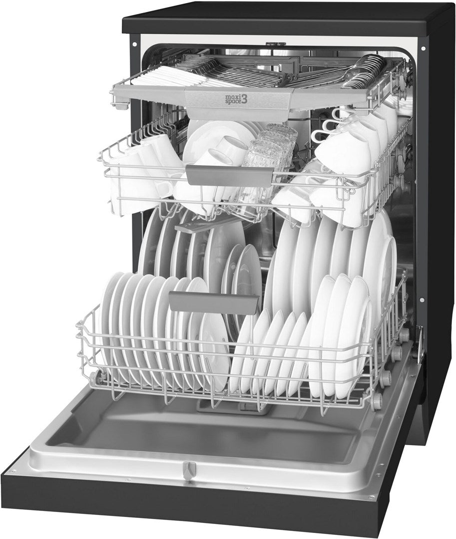 Freestanding dishwasher AMICA DFM66C8EOIBH black