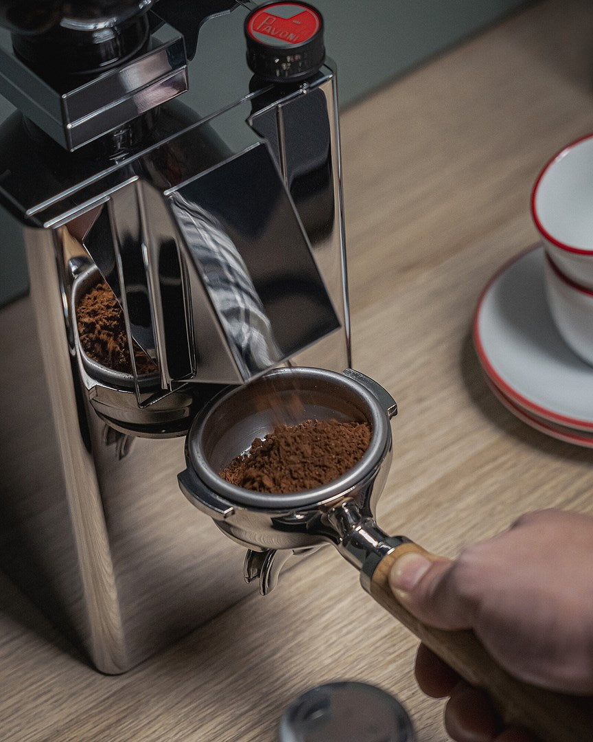 La Pavoni Coffee Grinder Nuovo Kube Chrome | Model: LPGKBS02EU
