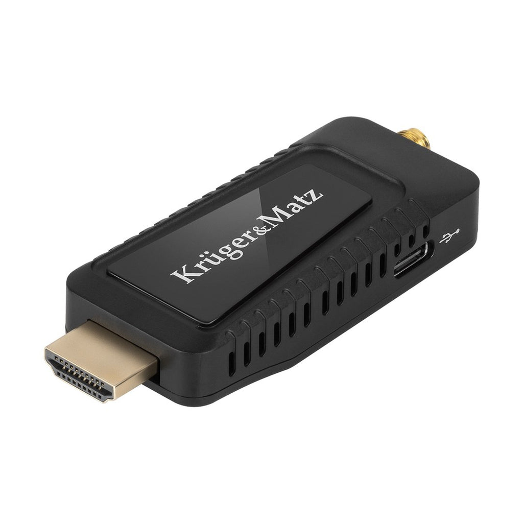 KRUGER & MATZ Mini Tuner DVB-T2 H.265 HEVC KM9998