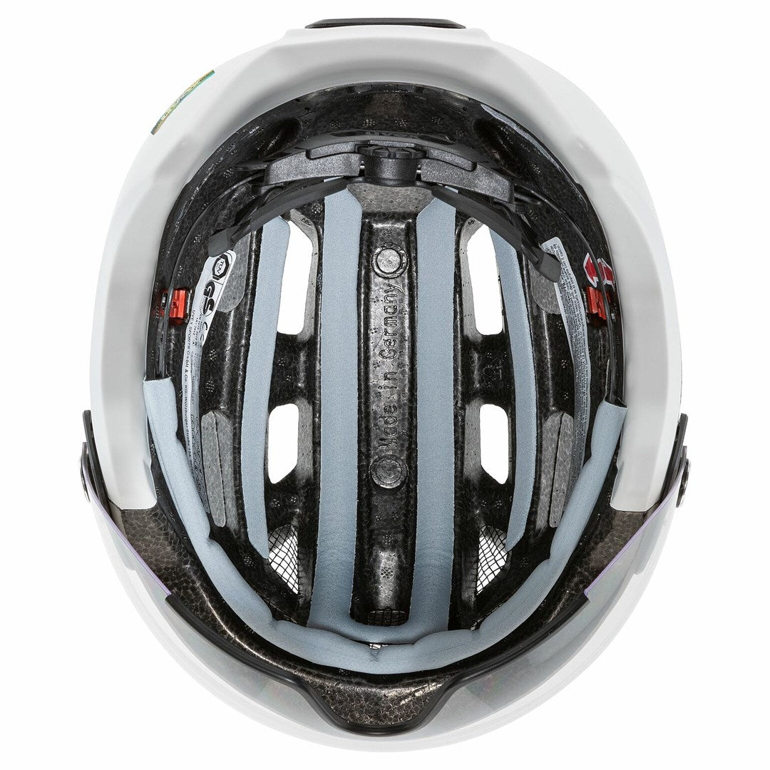 Uvex Finale Visor Helmet White, Sand Sport and Tourism Bicycles and accessories Helmets