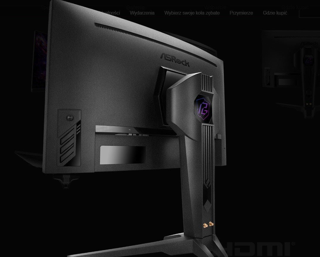 Asrock PG27QRT2A Phantom Gaming computer monitor 68.6 cm (27 ) 2560x1440 px QHD Black