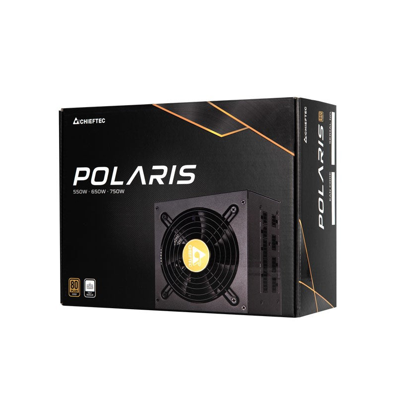 Zasilacz Chieftec PPS-650FC 650W ATX 120mm 80+Gold aPFC