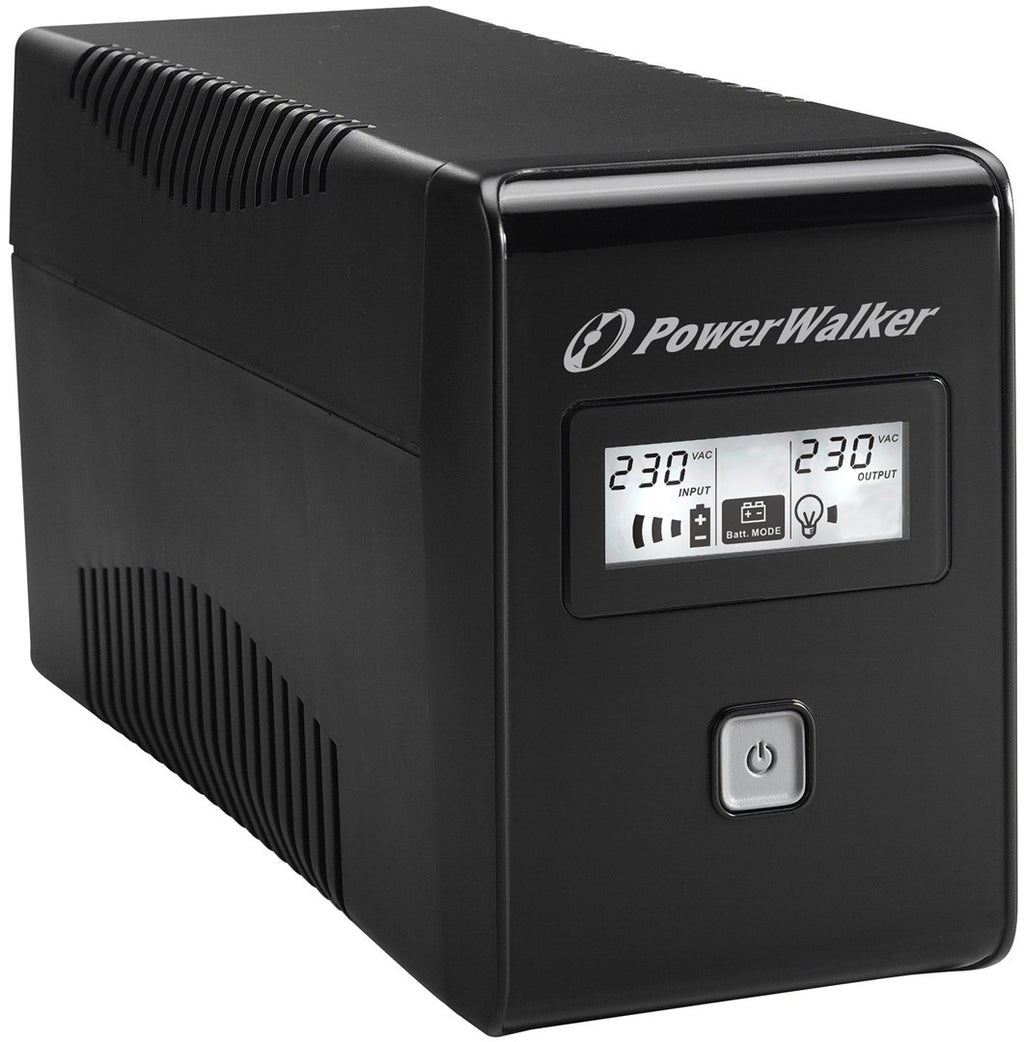 PowerWalker VI 850 LCD Line-Interactive UPS 0.85 kVA 480 W
