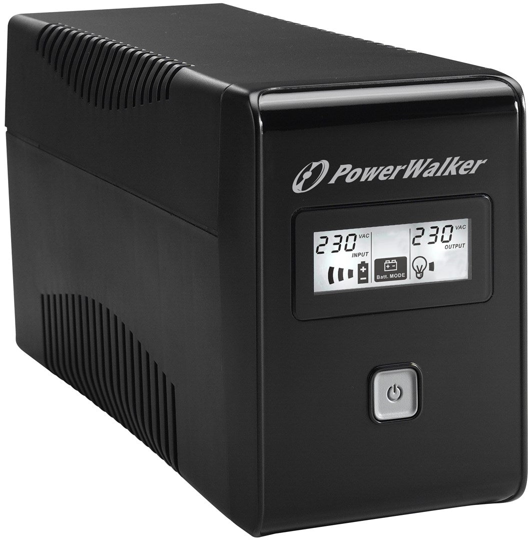 PowerWalker VI 850 LCD Line-Interactive UPS 0.85 kVA 480 W