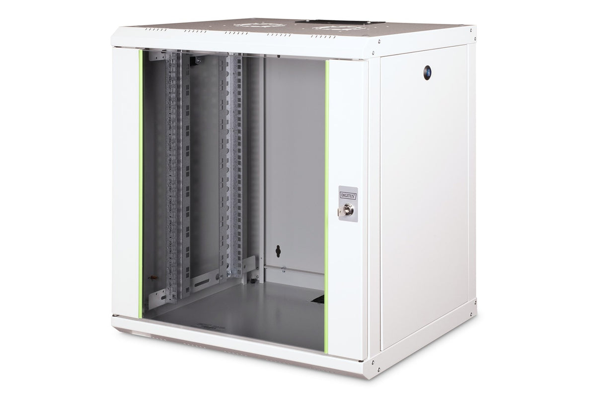 DIGITUS Wall Mounting Cabinet Unique Series, 12U, 600x450 mm, Grey, DN-19 12-U