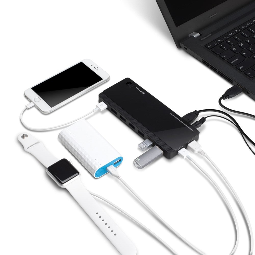 TP-Link UH720 USB 3.2 Gen 1 Micro-B 5000 Mbit/s Black