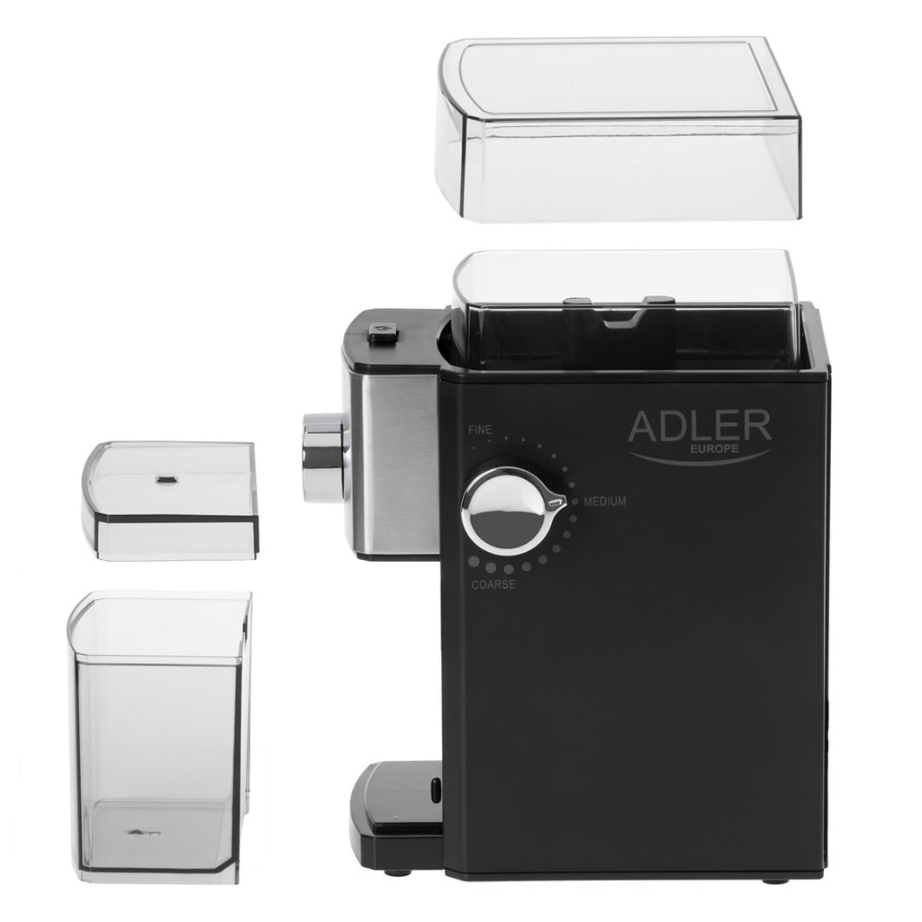 Adler AD 4448 Burr Coffee Grinder - 300 W - Black
