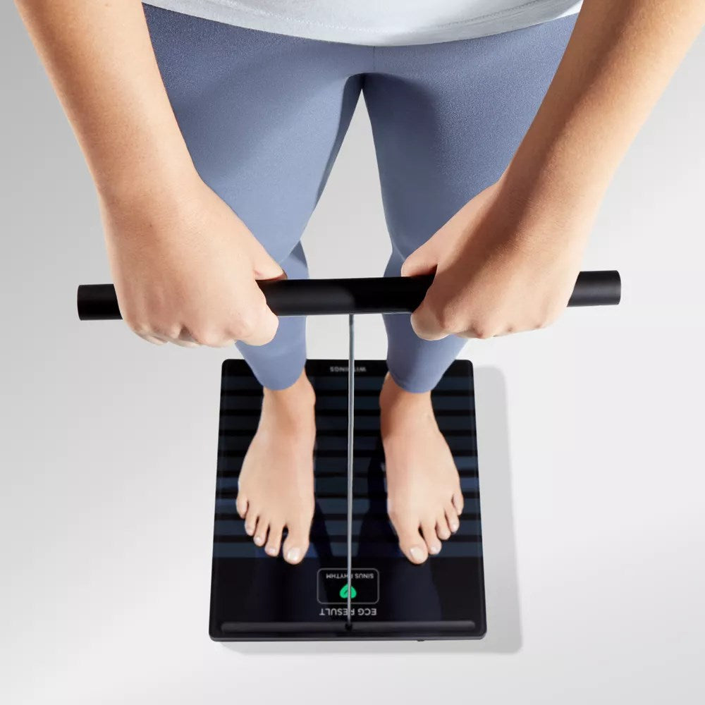 Withings Electronic Personal Scale 383 mm Height 55 mm Width 458 mm Length WBS08-Black-All-Inter