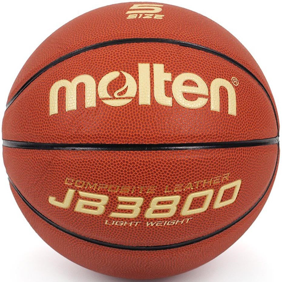 Molten Basketball B5C3800-L 400 g Brown Lightweight for Young Players