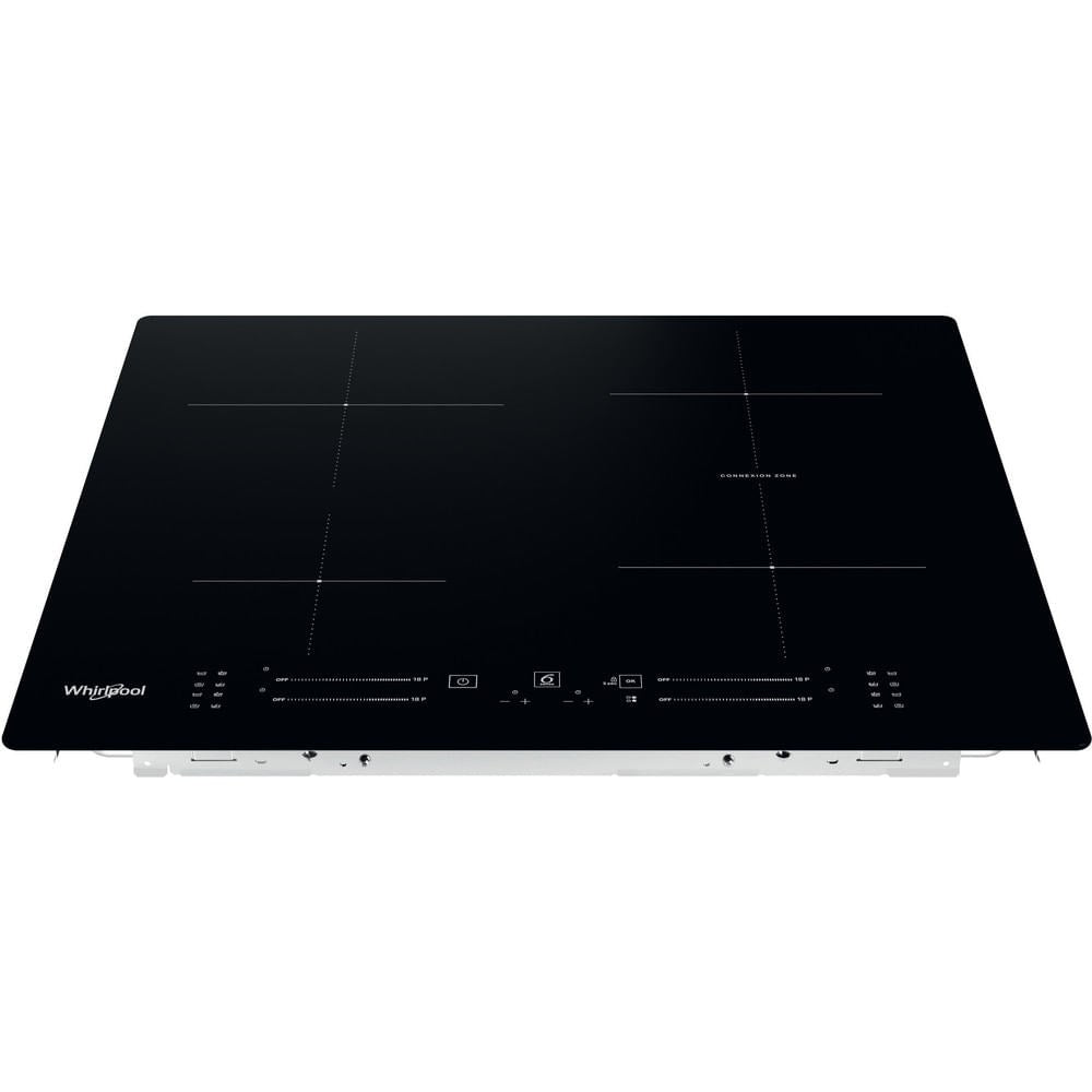 Whirlpool WB S2560 NE Black Built-in Induction Hob 4 Zones