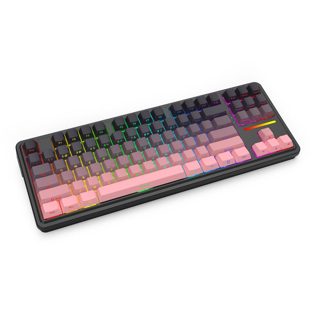 REDRAGON K728SP-RGB-PRO Antonium Pro keyboard USB + RF Wireless + Bluetooth Black  Pink