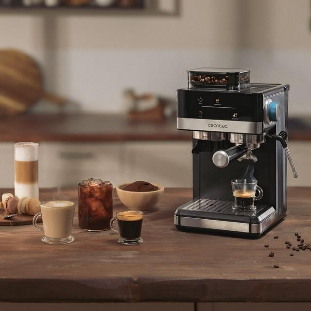 cecotec Power Espresso 20 Grind Semi-Auto Espresso Machine 1.7 L