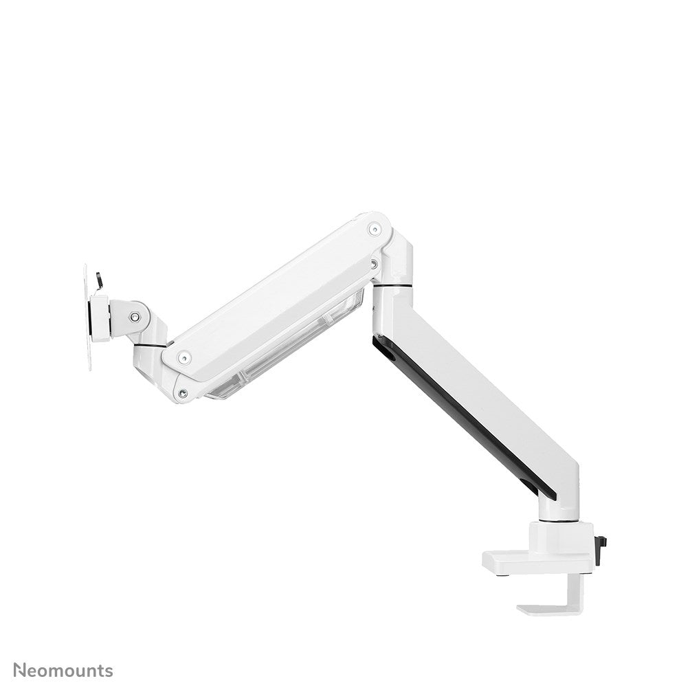 Neomounts NM-D775WHITEPLUS - Single Monitor Desk Mount - 10" to 49" - Swivel, Rotatable, Tiltable - White