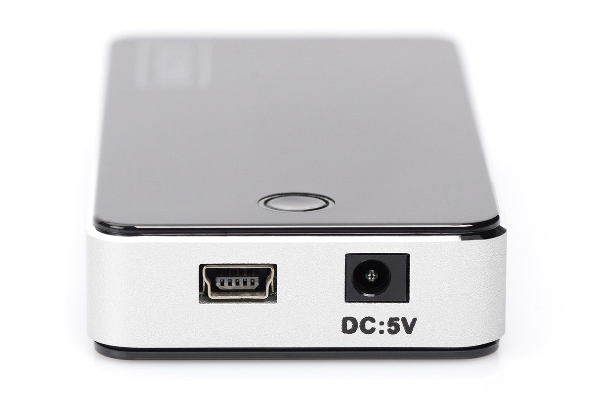 DIGITUS USB Hub with 7 USB 2.0 Ports, DA-70222