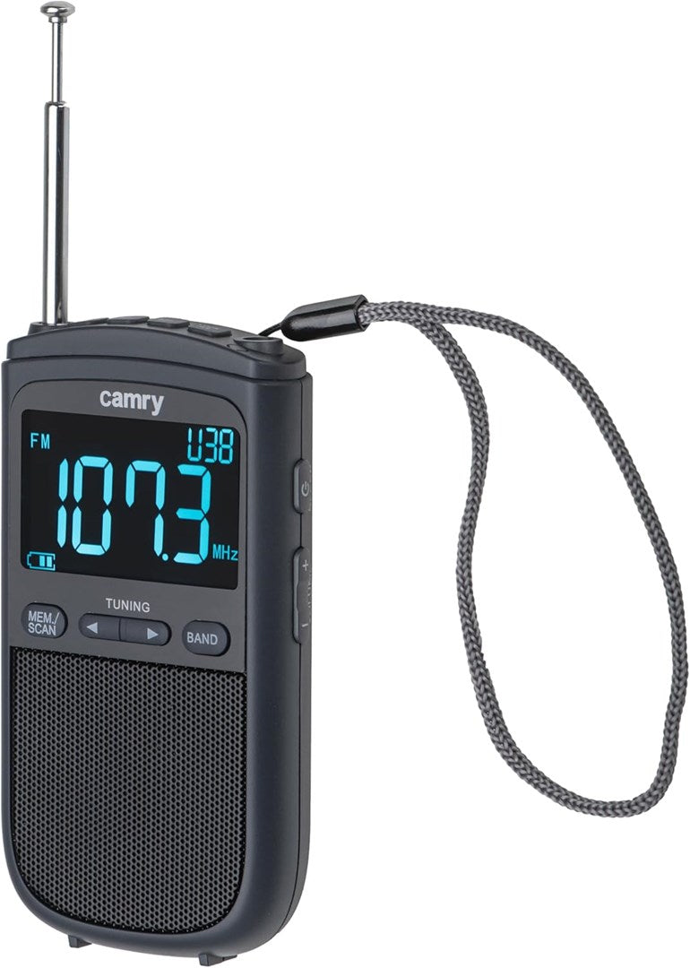 Camry Portable Mini Radio CR 1905 Black