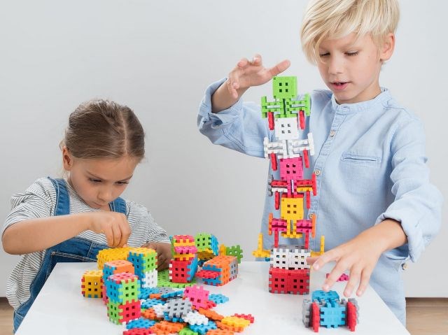 Marioinex Mini Waffle Building Blocks Set 1 140 Pieces 909058