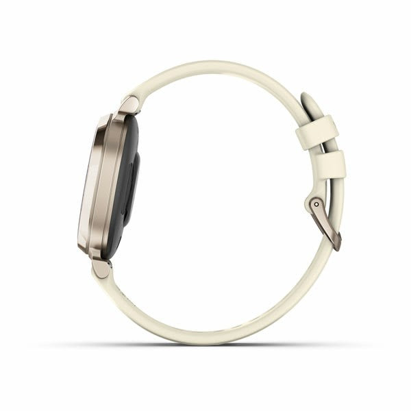 Garmin Lily 2 - Cream Gold - Smartwatch - Silicone Band - 110-175 mm Wrist Size - Bluetooth - 24.4 g (010-02839-00)