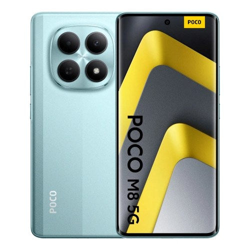 POCO M8 5 G Smartphone 17.2 cm (6.77) Hybrid Dual SIM USB Type-C 8 GB 512 GB 5520 mAh Green