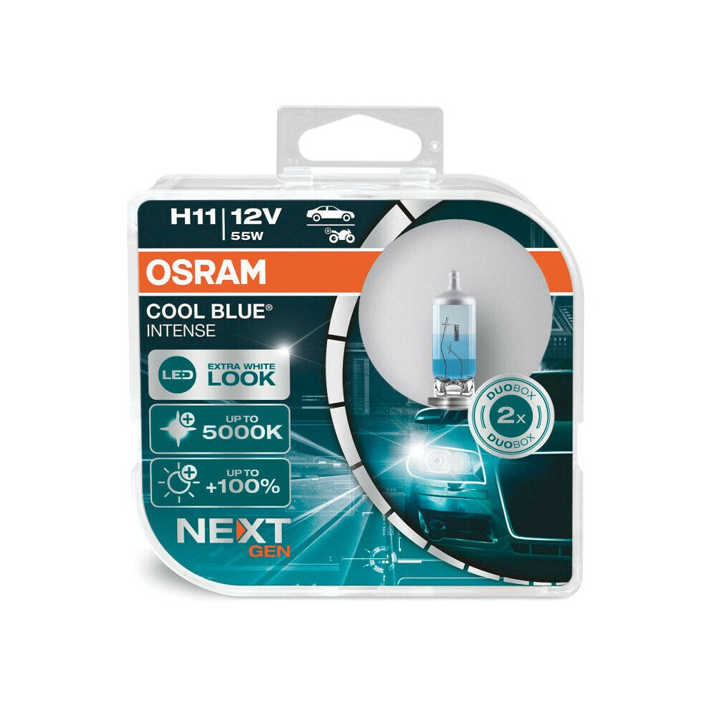 OSRAM Cool Blue Intense NextGen H11 Car Bulbs