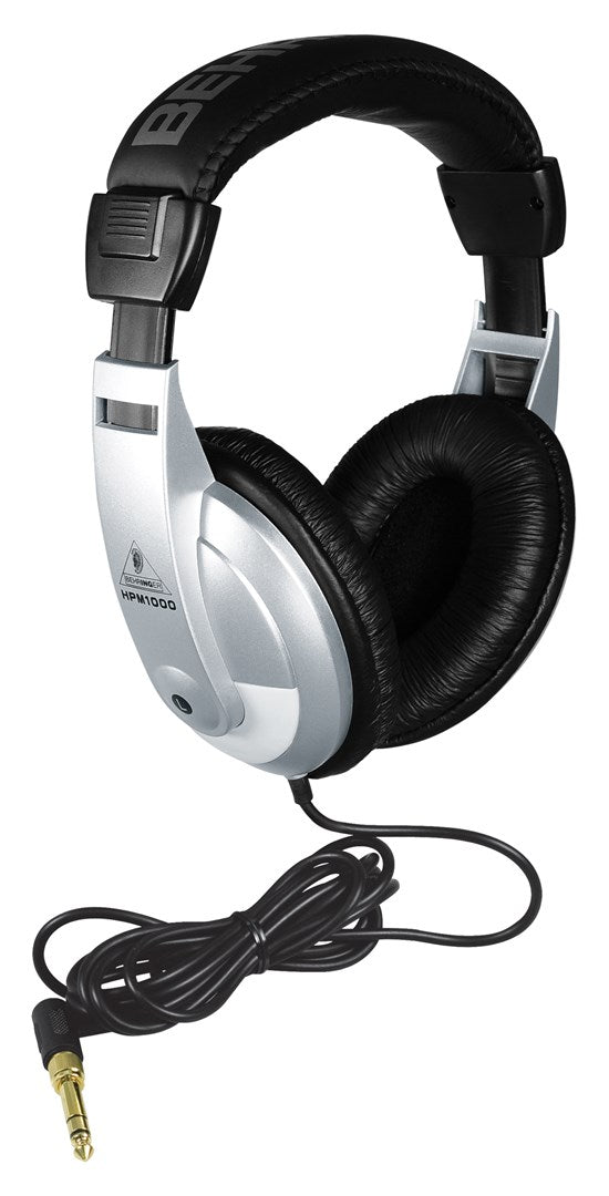 Behringer HPM1000 - Wired Headphones/Headset Music Black Silver